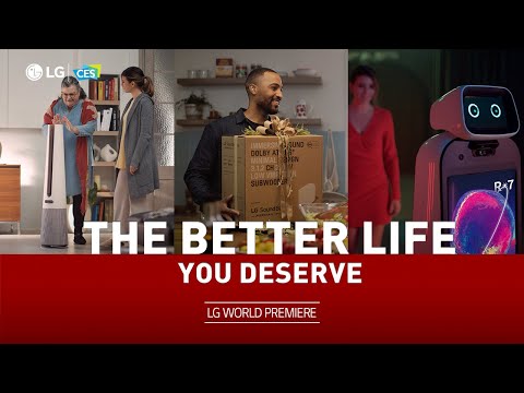 [CES 2022] The Better Life You Deserve : Main | LG