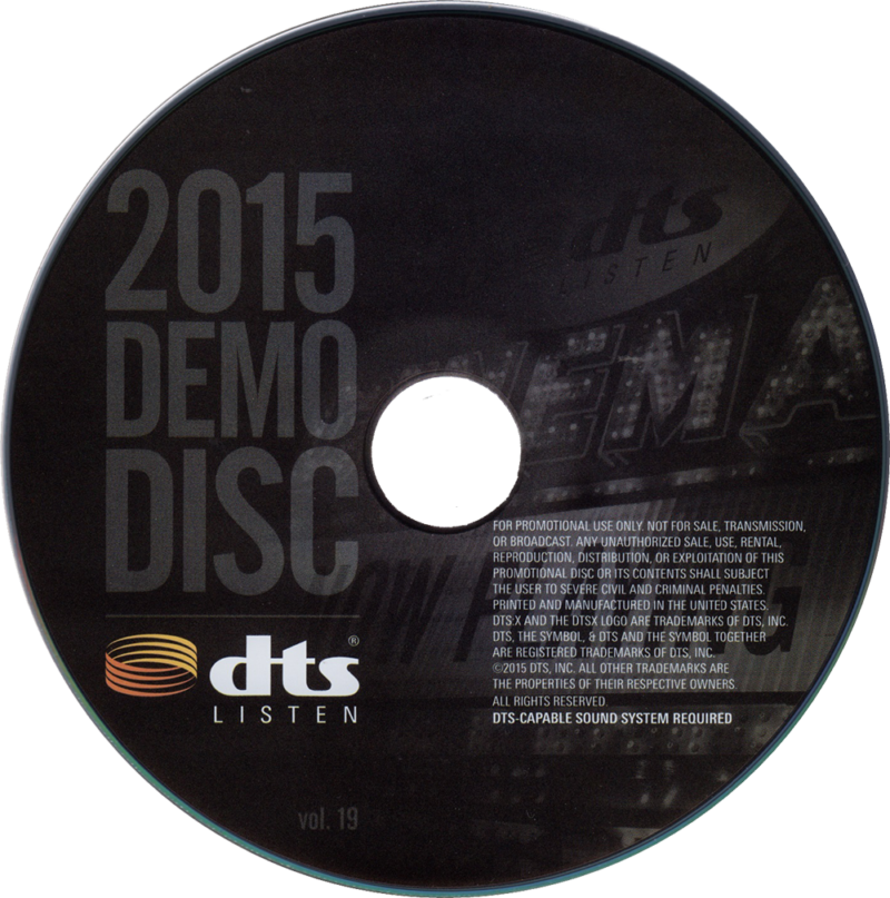 E disc. Dts demo disc 2015. dts demonstration disc (blu-ray demo disc vol.24) / 2025 / бп / 4k, hevc, hdr / blu-ray (2160p). dts demonstration disc vol. 22. dts demo disc 2025.