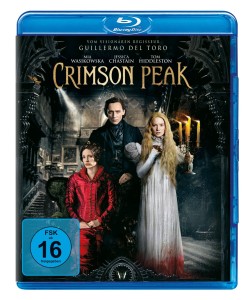 Die in Kürze in Deutschland erscheinende Blu-ray "Crimson Peak" bietet englischen DTS:X-Ton.