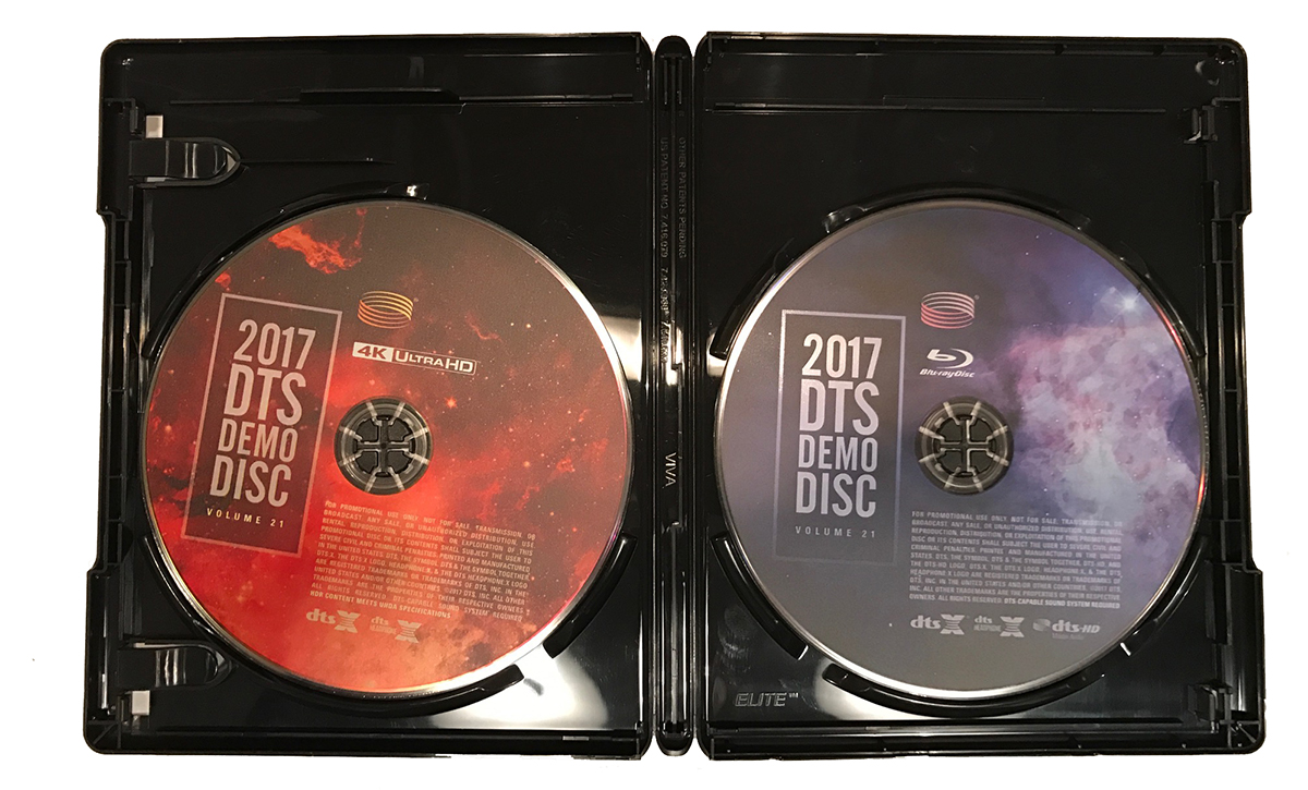 DTS:X: Demo-Disc 2017 auf Blu-ray und Ultra HD Blu-ray