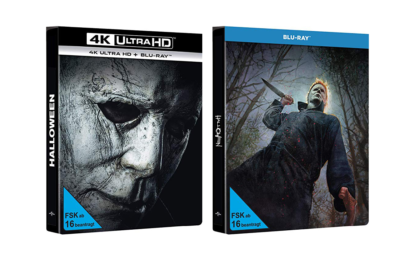 "Halloween" (2018): Steelbooks von 4K-Blu-ray und Blu-ray Disc im Vorverkauf
