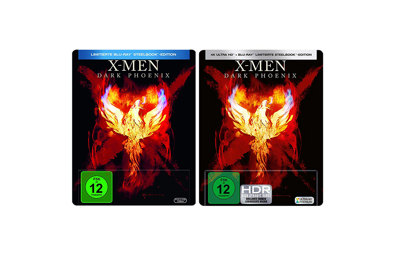 „X-Men: Dark Phoenix“ auch als Steelbook auf Blu-ray und 4K-Blu-ray