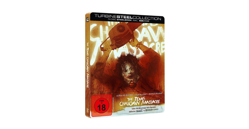 „The Texas Chainsaw Massacre“: 4K-Blu-ray mit Atmos- und Auro-Ton im Steelbook (2. Update)