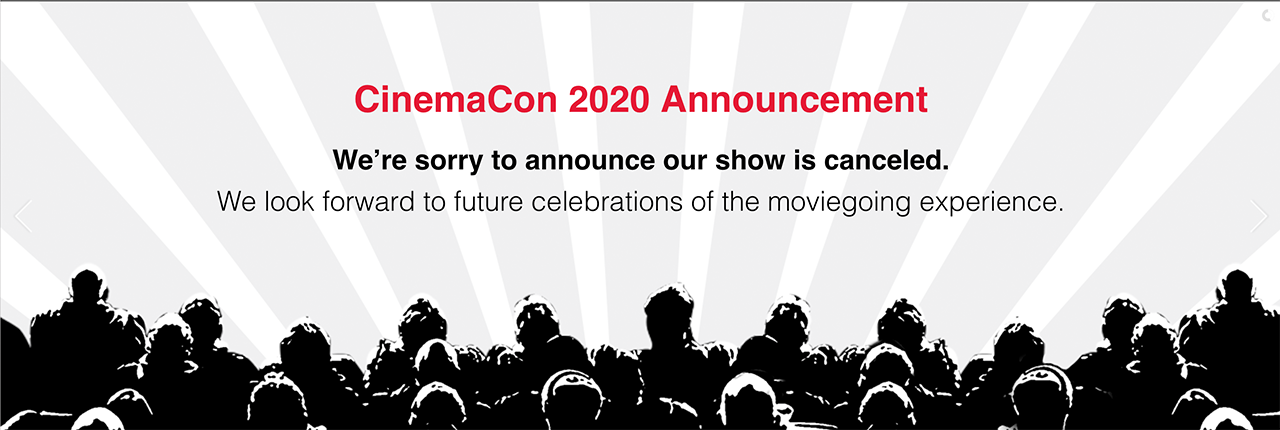 Nach US-Einreiseverbot wegen Coronavirus: Kinomesse CinemaCon ebenfalls abgesagt