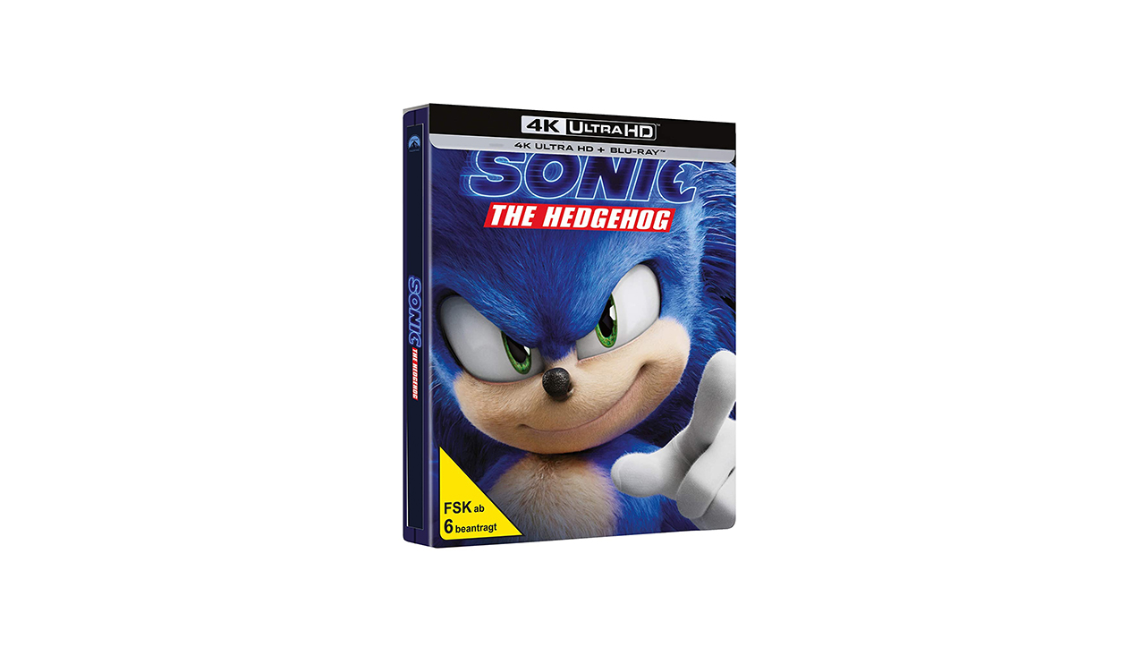 "Sonic The Hedgehog": Steelbook-Edition der 4K-Blu-ray jetzt bei Amazon vorbestellbar