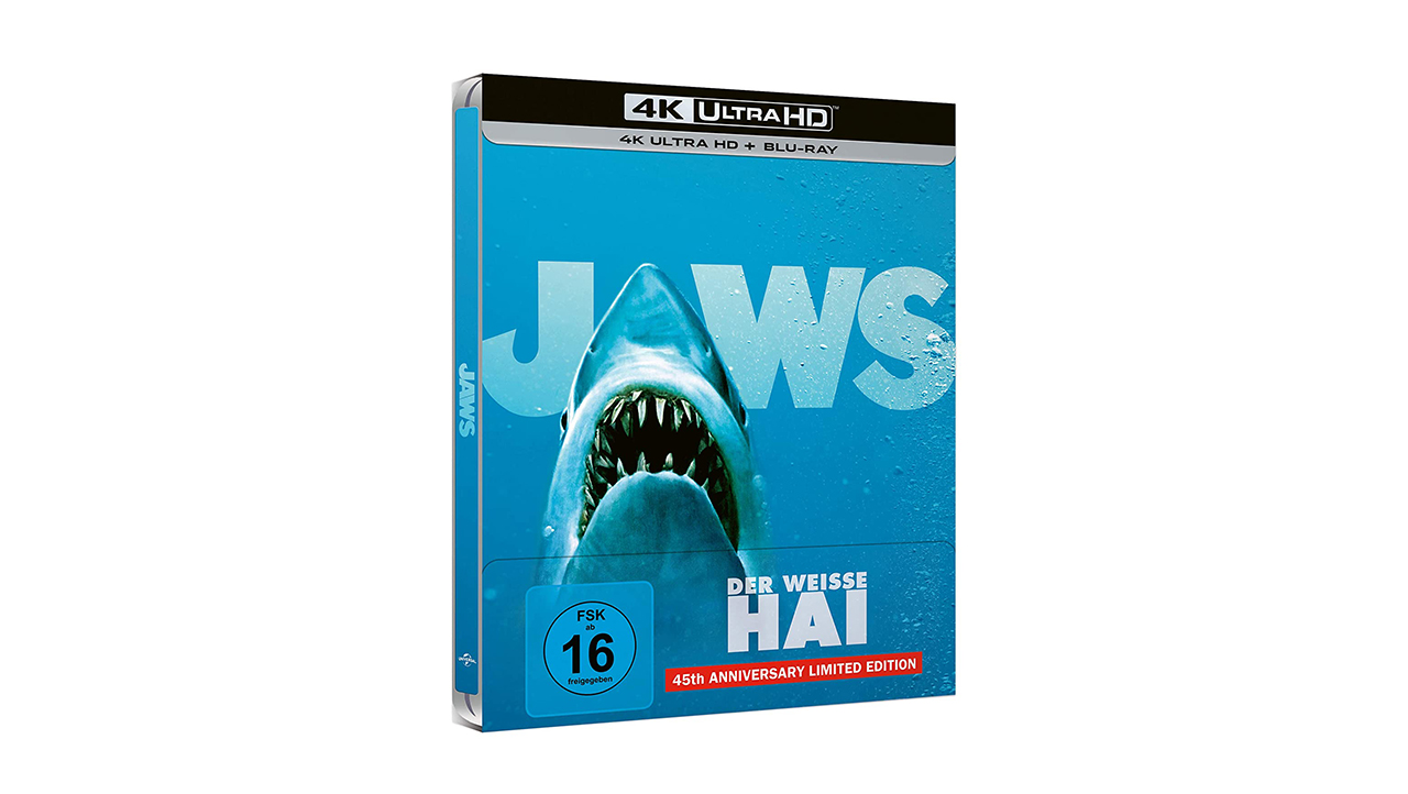 "Der weiße Hai": 4K-Blu-ray mit deutschem Atmos-Ton bei Amazon vorbestellbar