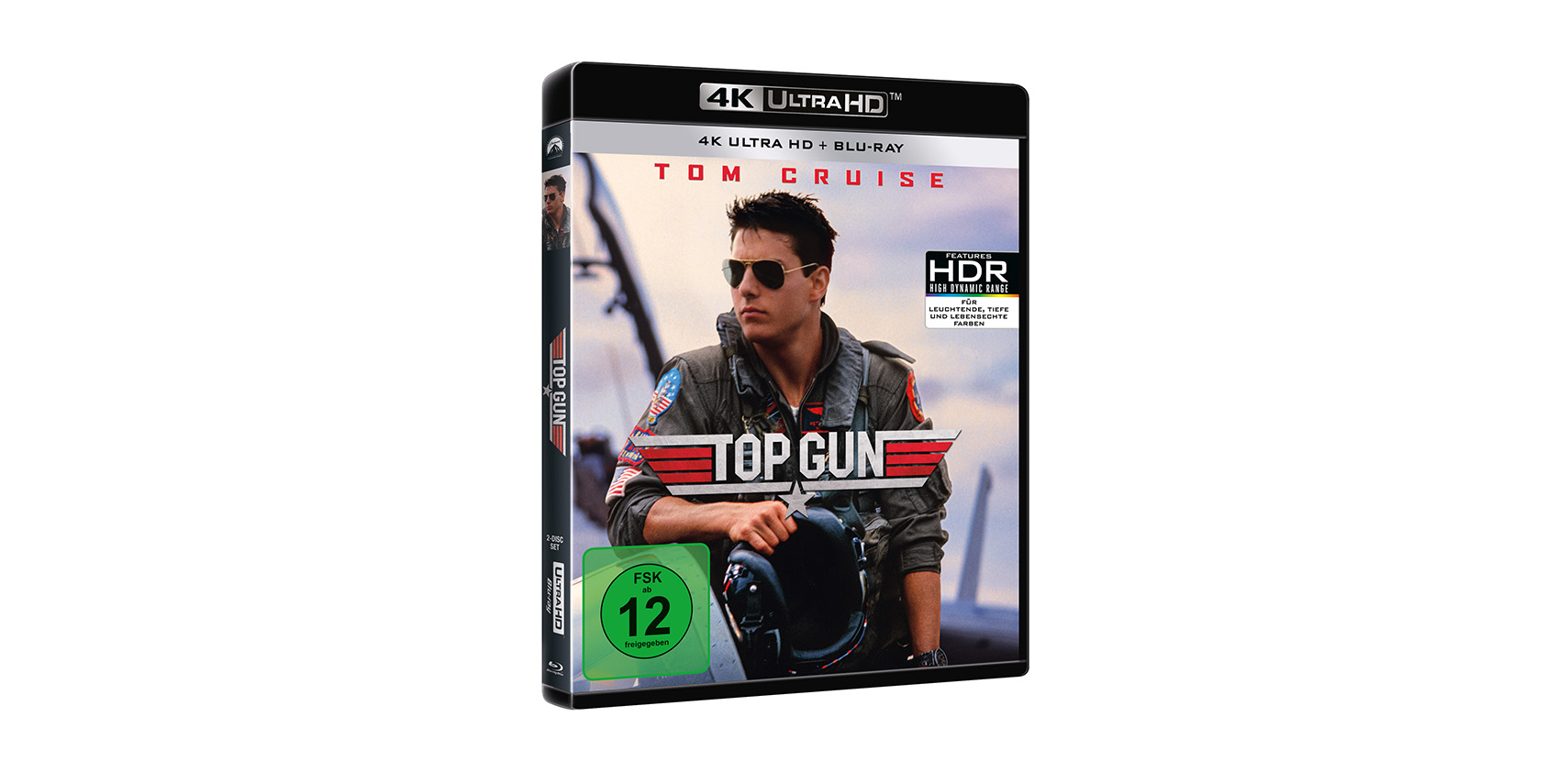 "Top Gun": 4K-Blu-ray und remasterte Blu-ray mit englischem Atmos-Ton