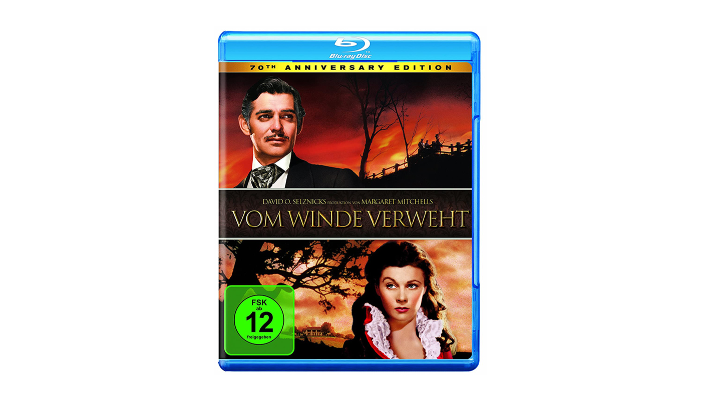 Nach Streaming-Sperre: DVDs und Blu-rays von "Vom Winde verweht" werden Verkaufsschlager