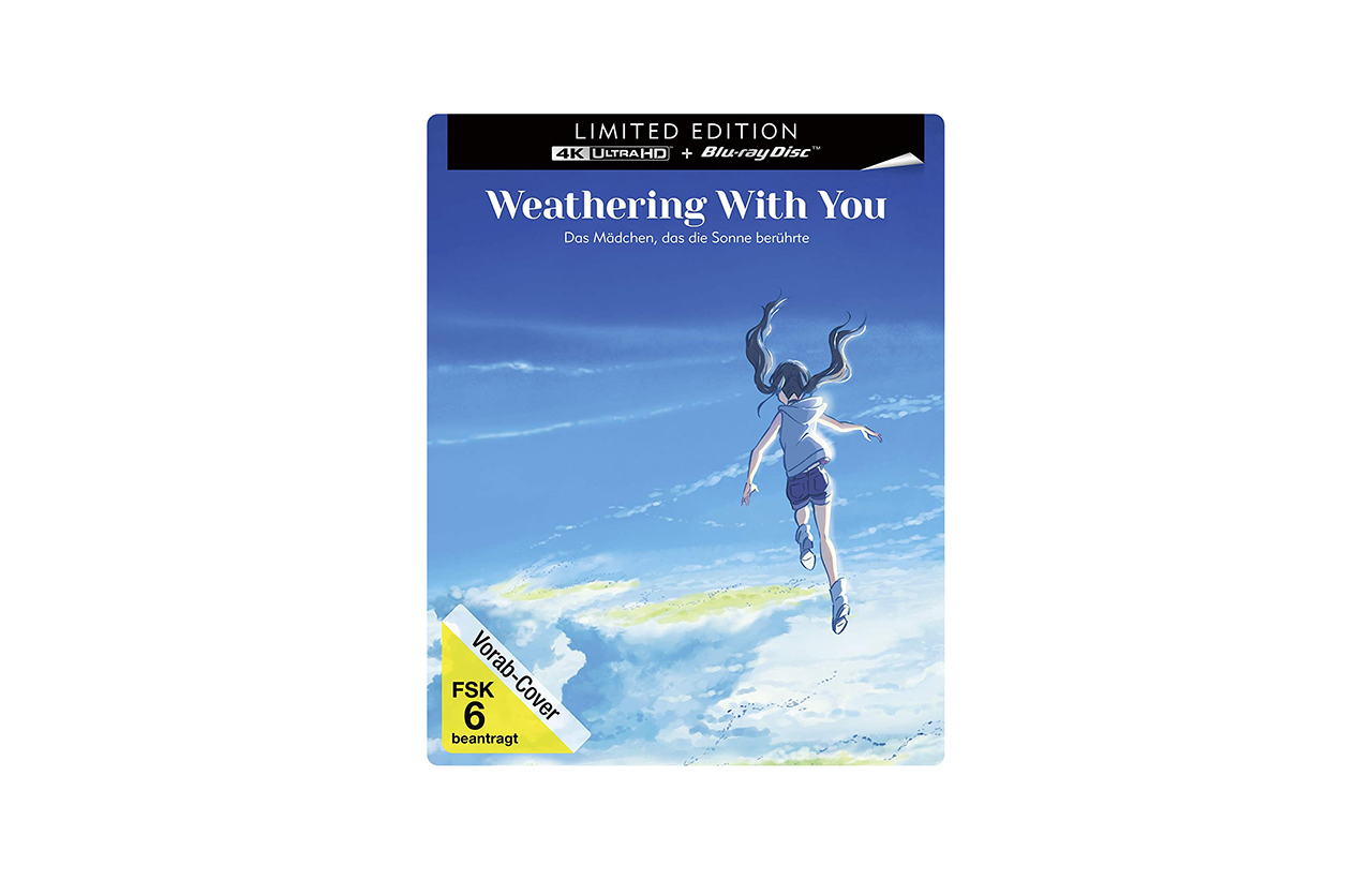 Als 4K-Blu-ray im Steelbook: "Weathering With You" bei Amazon vorbestellbar