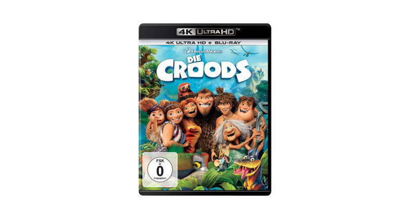 „The Croods“: Ultra HD Blu-ray mit deutschem und englischem DTS:X-Ton