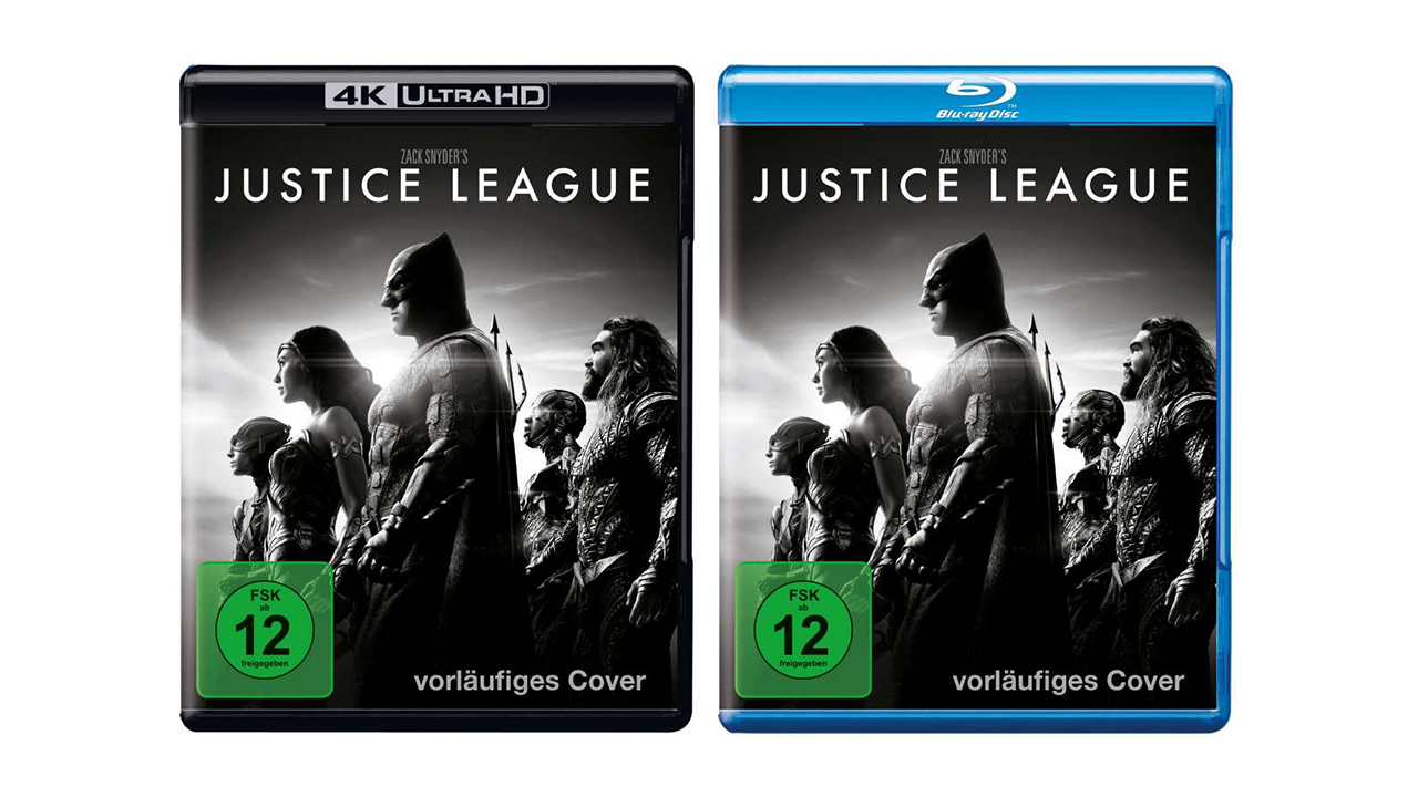 "Zack Snyder's Justice League": 4K-Blu-ray und Blu-ray schon vorbestellbar (Update)