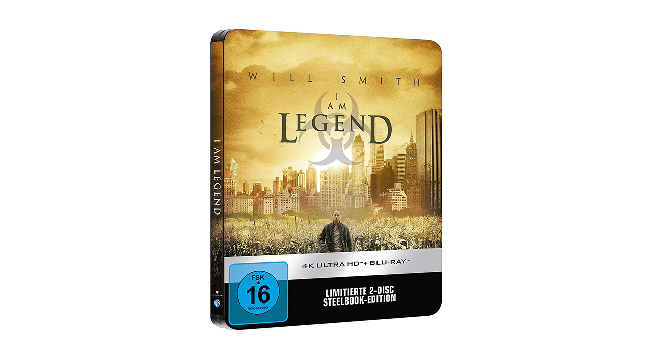 "I Am Legend": 4K-Blu-ray in limitierter Steelbook-Edition