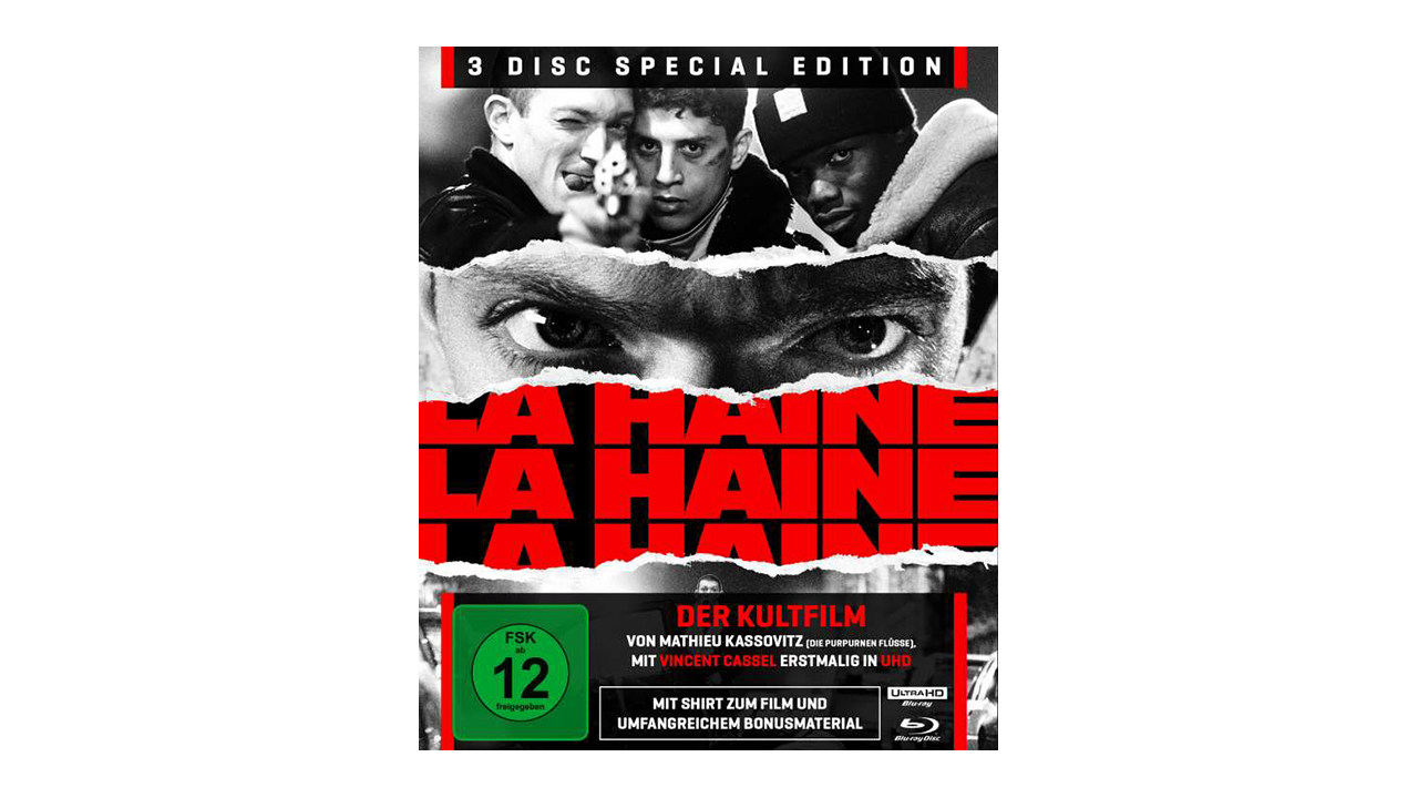 "La Haine - Hass" erstmals auf 4K-Blu-ray - als 3 Disc Special Edition (2. Update)