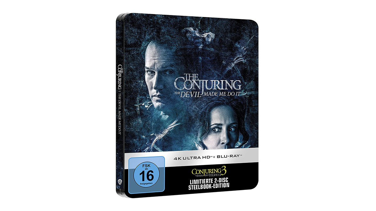 "Conjuring 3": Amazon hat Vorverkauf des 4K-Steelbooks gestartet (Update)