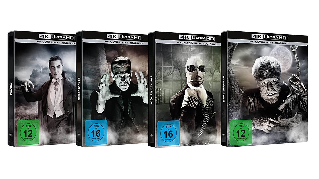 Universal: Horrorfilm-Klassiker auf UHD-Blu-ray in Steelbook-Editionen (2. Update)