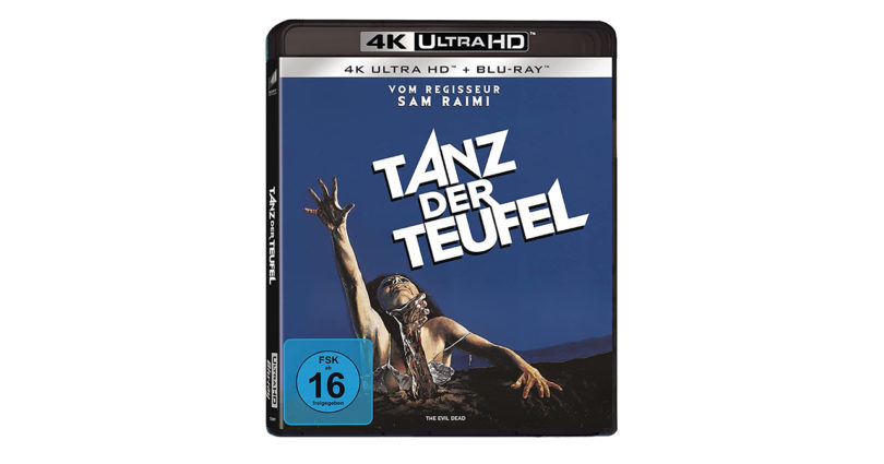„Tanz der Teufel“ (Uncut): 4K-Blu-ray bietet Sprachen in DTS-HD Master Audio 5.1