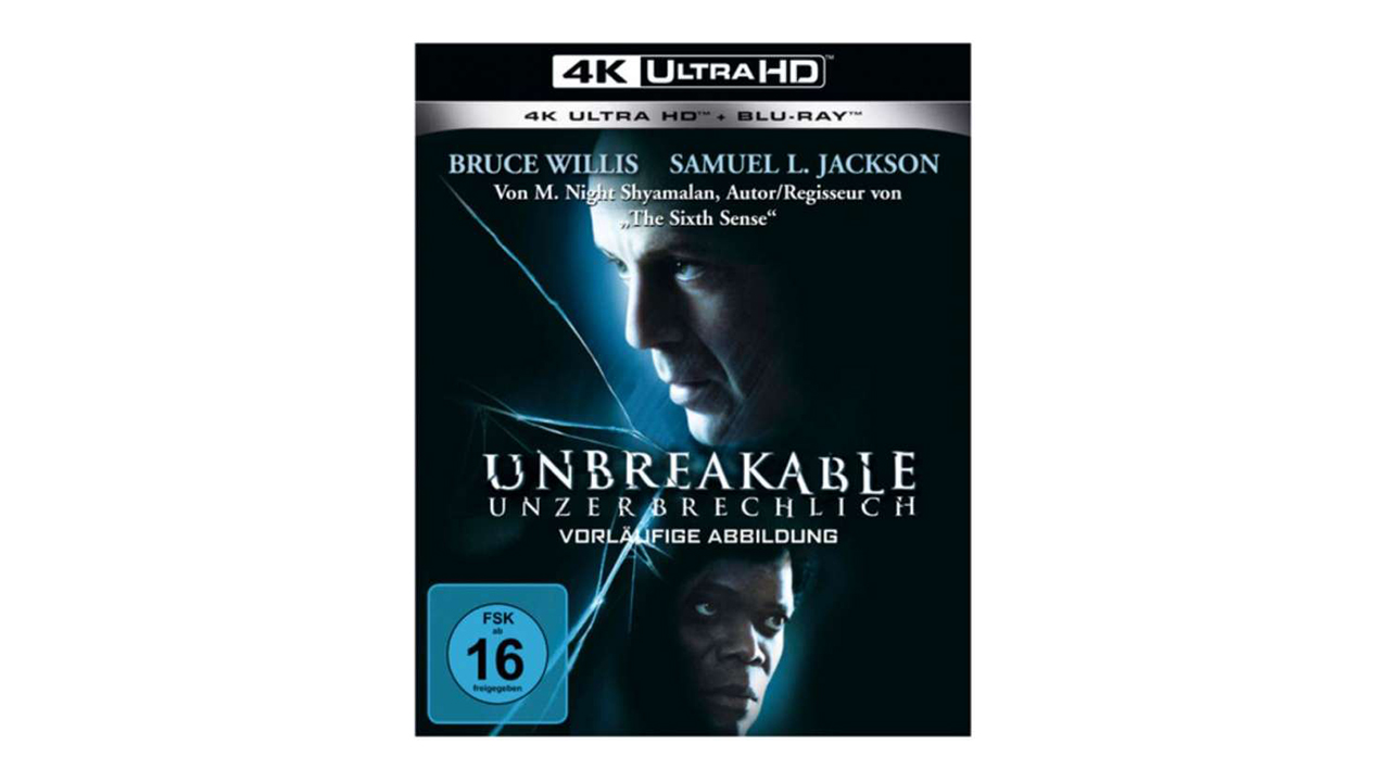 "Unbreakable" erscheint erstmals auf Ultra HD Blu-ray