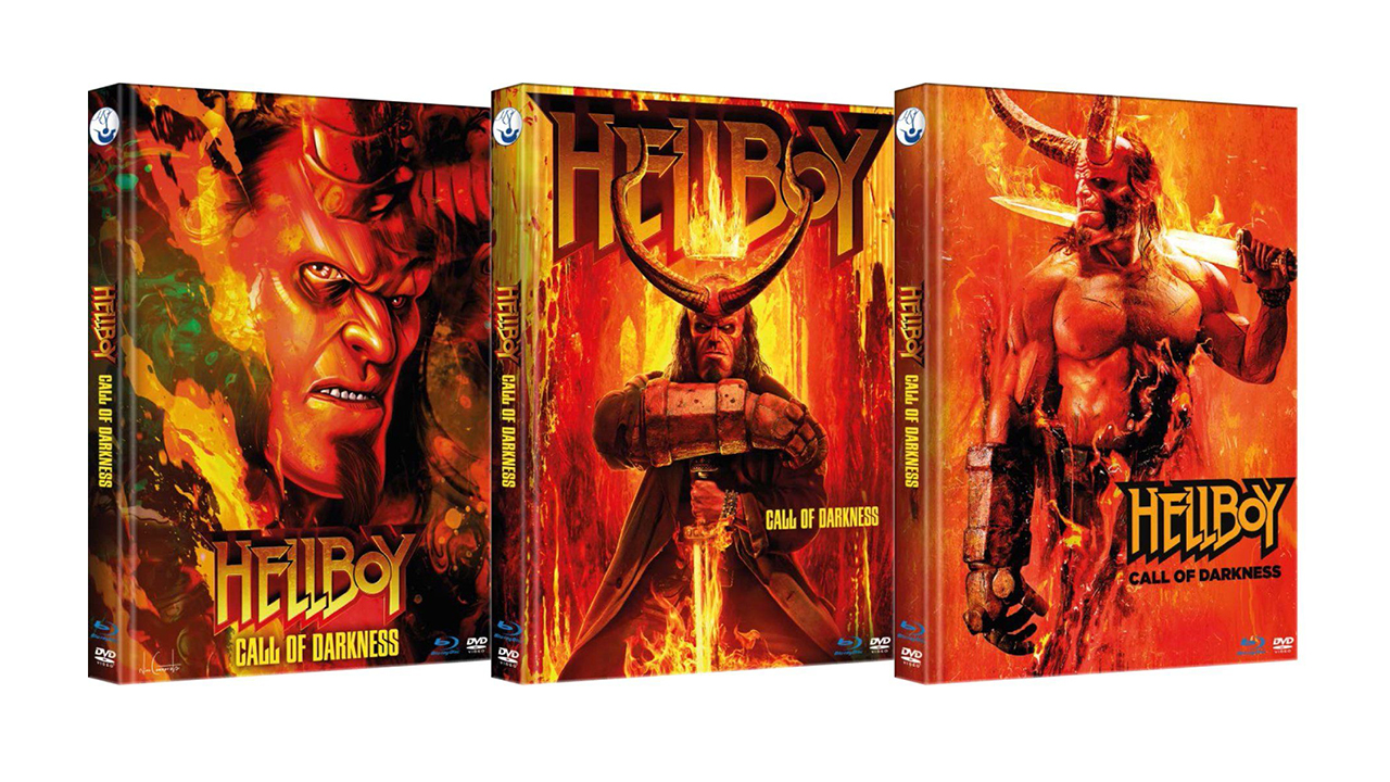 "Hellboy - Call of Darkness" auf 4K-Blu-ray als Mediabooks