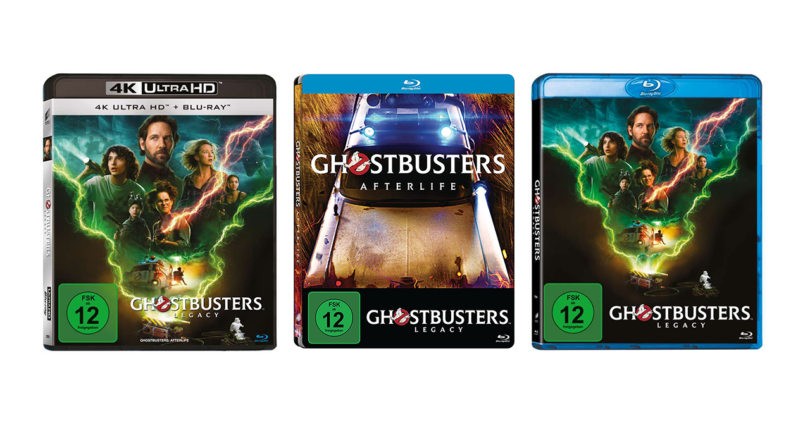 „Ghostbusters: Legacy“ bereits auf Blu-ray Disc und 4K-Blu-ray vorbestellbar (Update)