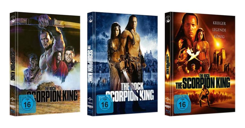 „The Scorpion King“ auf Ultra HD Blu-rays im Mediabook-Format (3. Update)