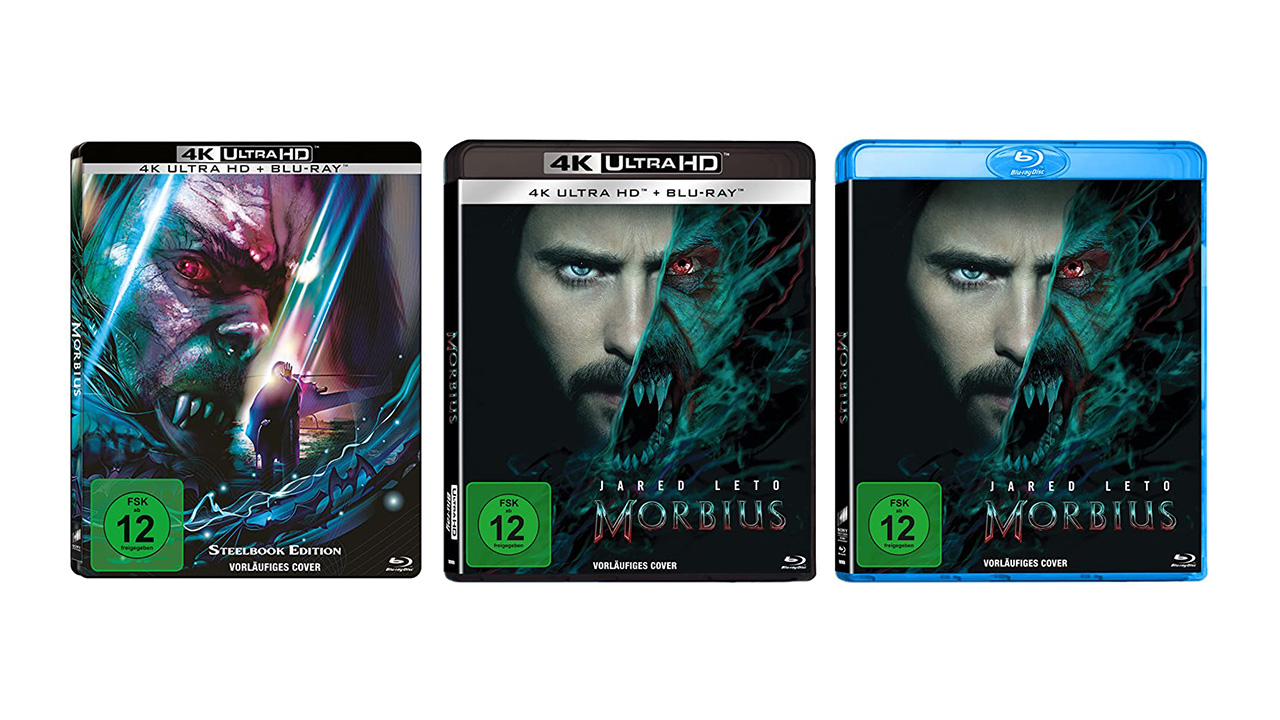 "Morbius" erscheint auf UHD-Blu-ray - auch als limitiertes Steelbook (Update)
