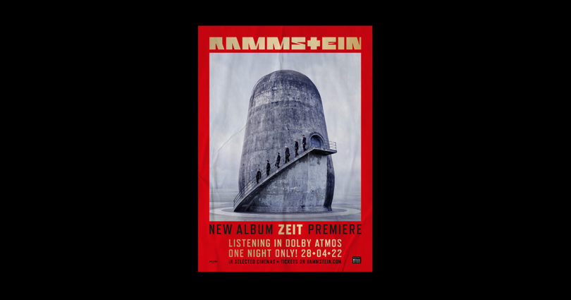 Neues Rammstein-Album „Zeit“ feiert im Kino mit Dolby-Atmos-Ton Premiere