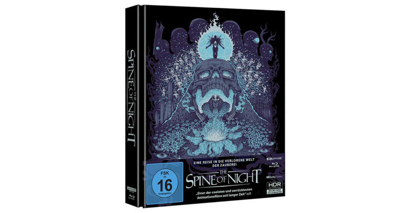 „The Spine of Night“: Animiertes Fantasy-Abenteuer erscheint als 4K-Mediabook (Update)