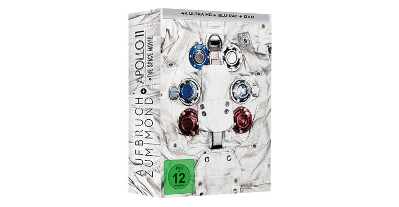 UHD-Mediabook-Set mit „Apollo 11“, „Aufbruch zum Mond“ und „The Space Movie“
