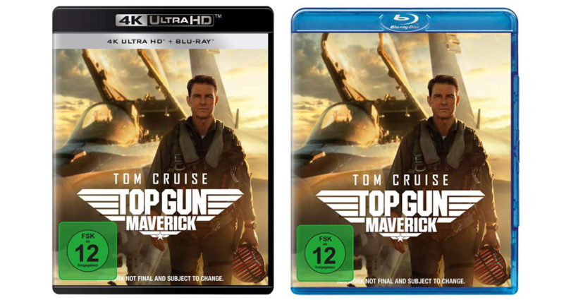 „Top Gun: Maverick“ ab Donnerstag im Kino und auf Blu-ray und 4K-Blu-ray vorbestellbar