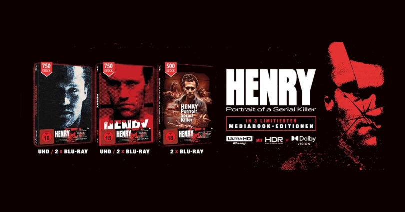 „Henry: Portrait Of A Serial Killer“ als limitierte UHD-Medienbooks