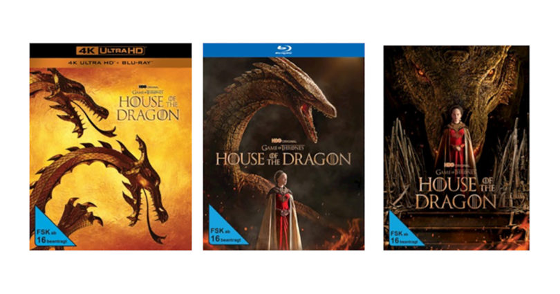 „House of the Dragon“: 1. Staffel auf Blu-ray Disc und 4K-Blu-ray mit englischem Dolby-Atmos-Ton (3. Update)