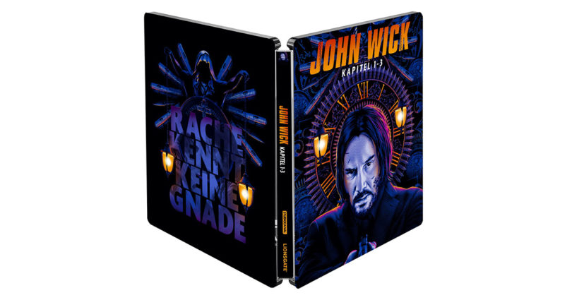 „John Wick 1-3 Collection“: UHD-Steelbook exklusiv bei Amazon