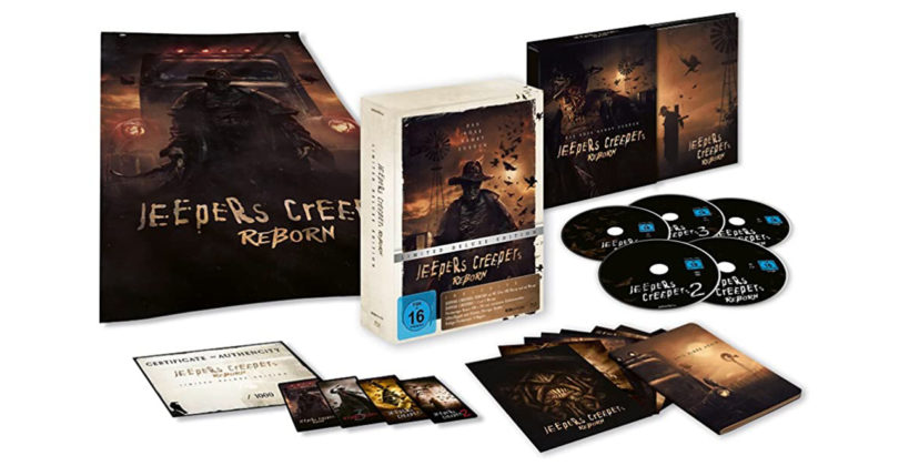 „Jeepers Creepers: Reborn“ auf UHD-Blu-ray in Deluxe Edition mit Teil 1 bis 3