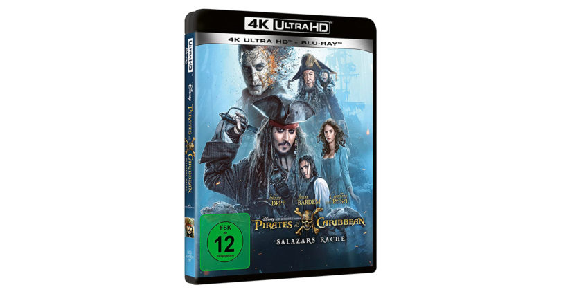 „Pirates of the Caribbean“: Teil 1 – 4 erstmals auf UHD-Blu-ray – mit englischem Dolby-Atmos-Ton (2. Update)