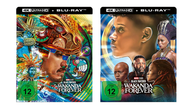 „Black Panther: Wakanda Forever“ auf Blu-ray und UHD-Blu-ray – auch als Steelbooks (Update)