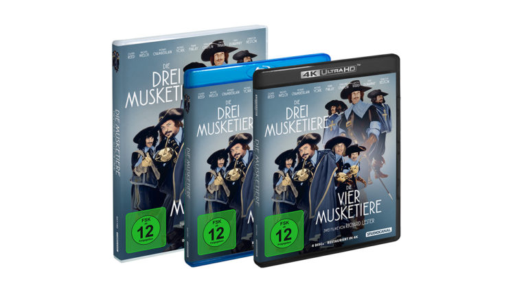 „Die drei Musketiere (1973)“ erscheint erstmals auf UHD-Blu-ray (2. Update)