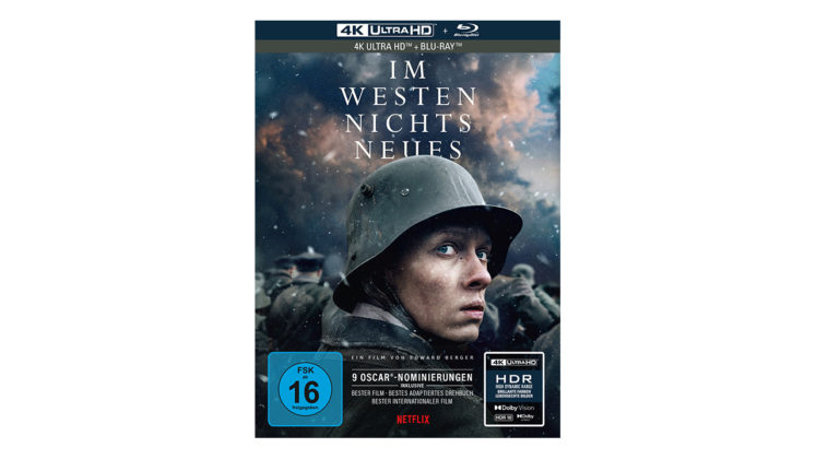 „Im Westen nicht Neues (2022)“ erscheint auf Ultra HD Blu-ray – als Mediabook (3. Update)