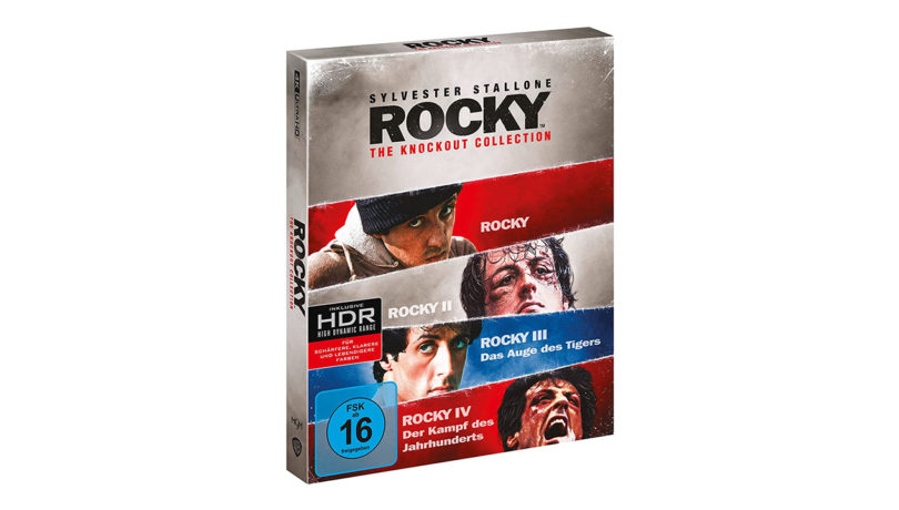 Rocky I – IV auf UHD-Blu-ray – als 4-Film-Collection und einzelne Steelbooks (5. Update)