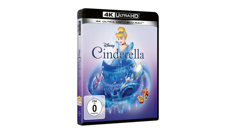 Disney-Klassiker „Cinderella“ erscheint erstmals auf UHD-Blu-ray