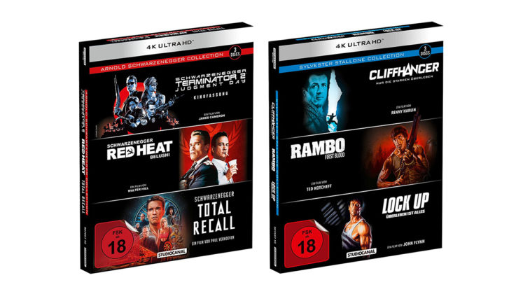 UHD-Blu-ray-Boxsets mit Filmen von Schwarzenegger und Stallone bekommen Neuauflage